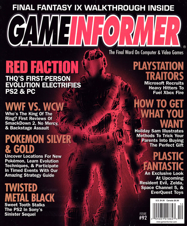 Game Informer Issue 92 (December 2000) cover